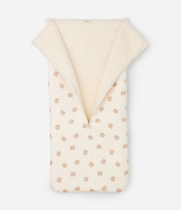 Saco de Dormir Infantil en Plush con Forro de Sherpa – Talle U