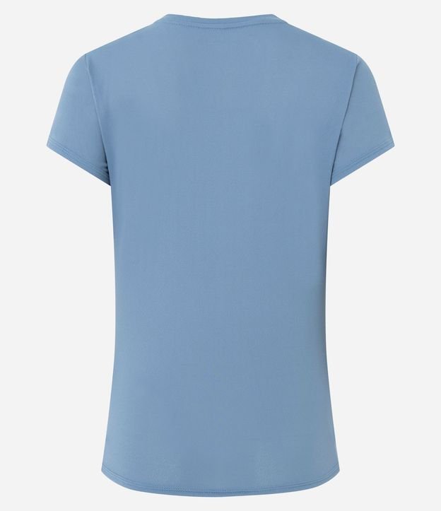 Remera Deportiva Regular en Crepé con Lettering Athleisure 6