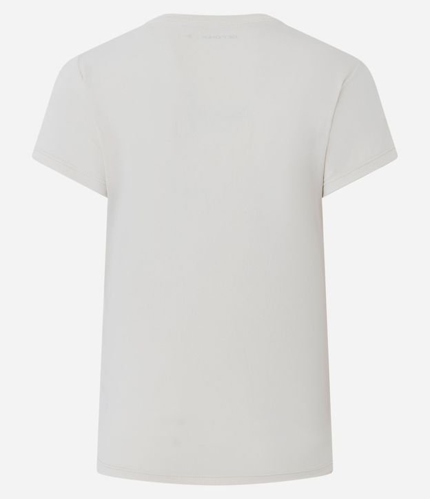Remera Deportiva con Estampa Lettering Practice en Gel 7