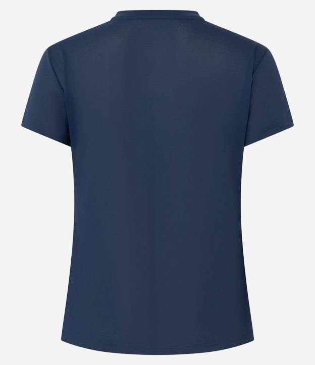 Remera Deportiva con Lettering Aplicado Move 6