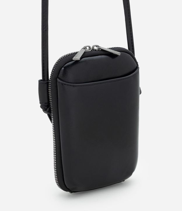 Cartera Porta Celular Pequeña con Asa y Bolsillo Delantero