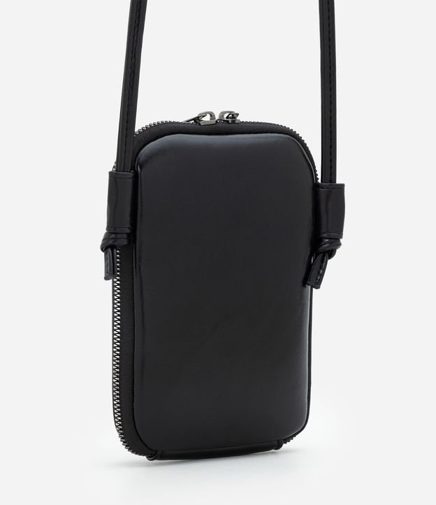 Cartera Porta Celular Pequeña con Asa y Bolsillo Delantero 3
