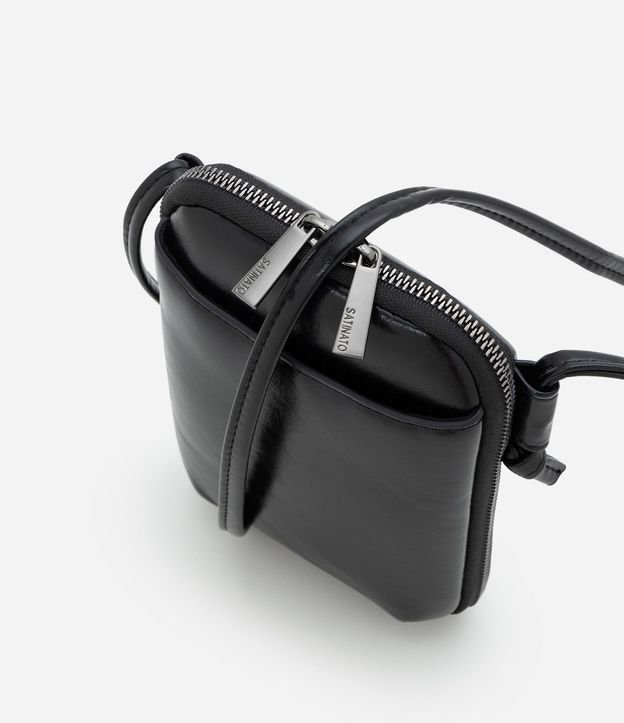 Cartera Porta Celular Pequeña con Asa y Bolsillo Delantero 4