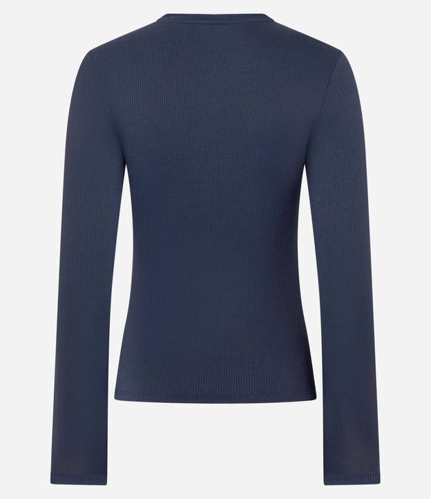 Blusa en Rib con Manga Sino 7