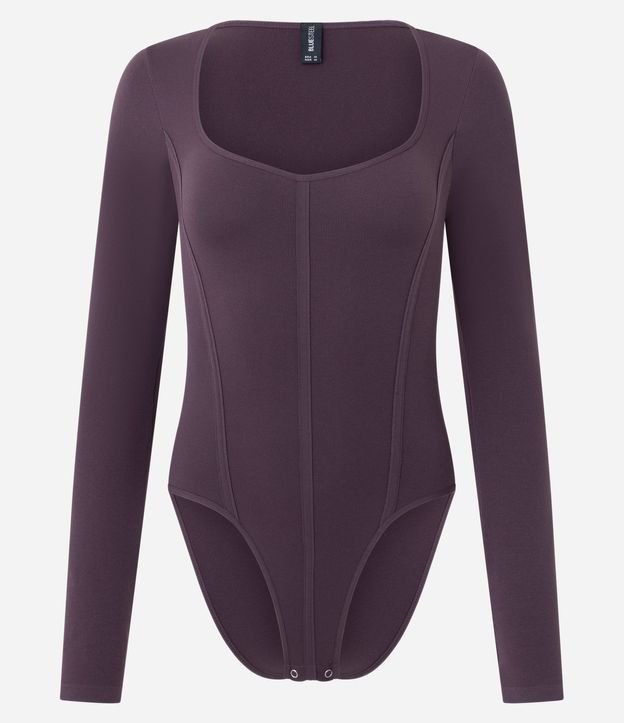 Body en Poliamida Seamless y Escote Cuadrado 5
