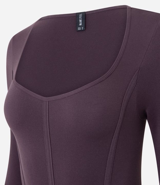 Body en Poliamida Seamless y Escote Cuadrado 6
