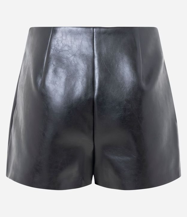 Short Pollera en PU con Cinturón 7