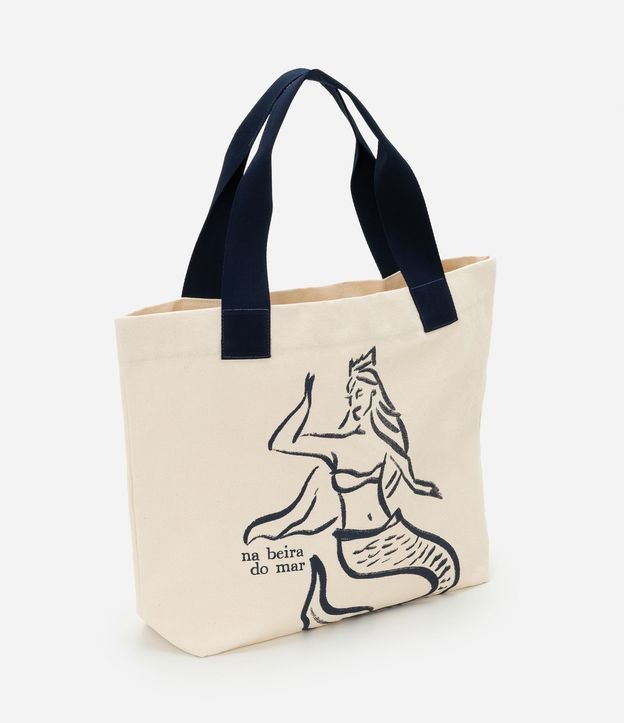 Bolsillo Náutica con Estampado de Sirena