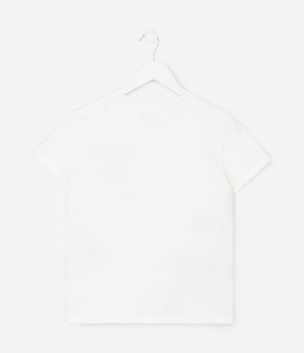 Remera Infantil Slim con Estampado de Corazones con Purpurina– Talle 5 a 14 años 2