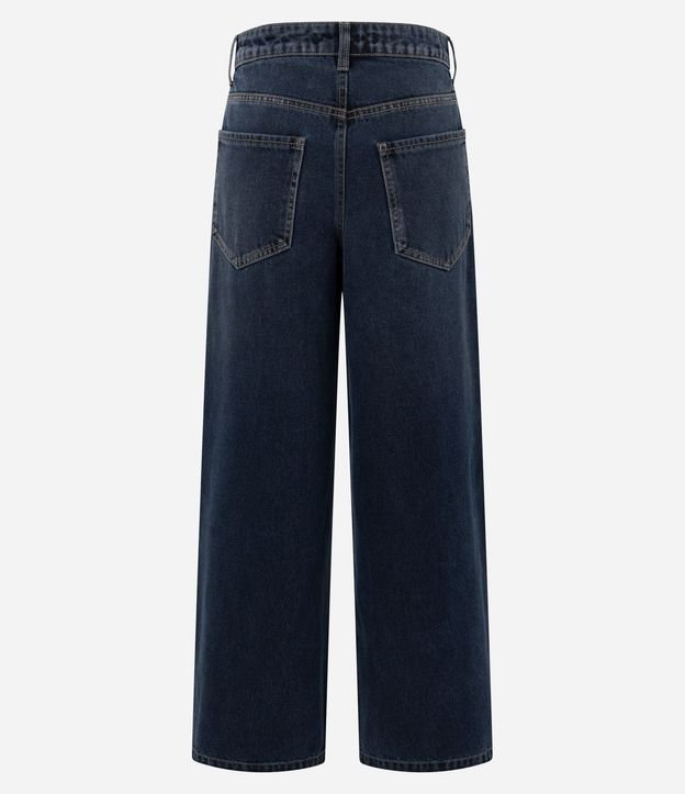 Pantalón Wide Leg en Jeans con Cintura Baja 6