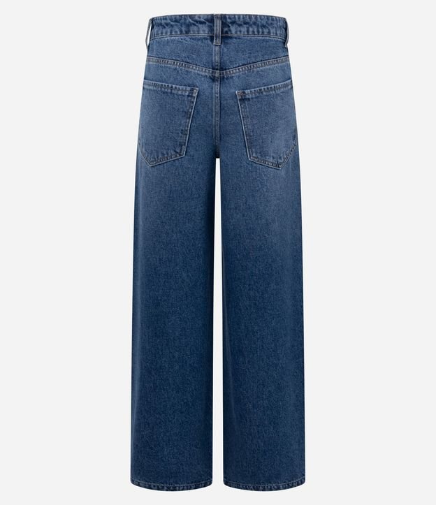 Pantalón Wide Leg en Jeans con Cintura Baja 6