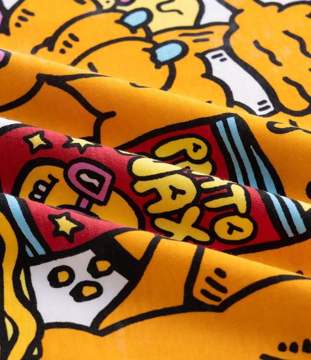 Remera Manga Corta en Algodón Garfield 7