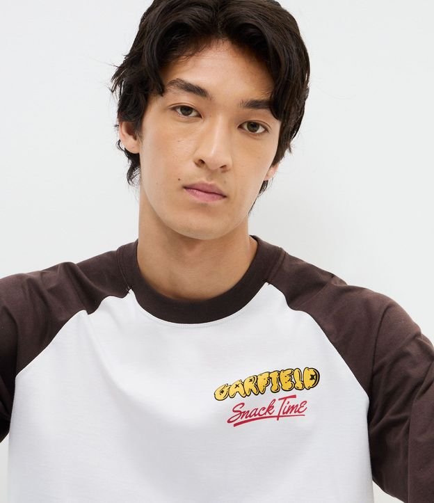 Remera Manga Corta en Algodón Garfield 4