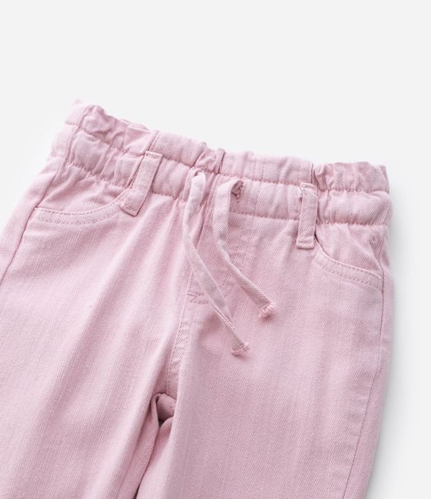 Pantalón Infantil en Sarga con Lavado Desteñido – Talle 3 a 18 Meses 5