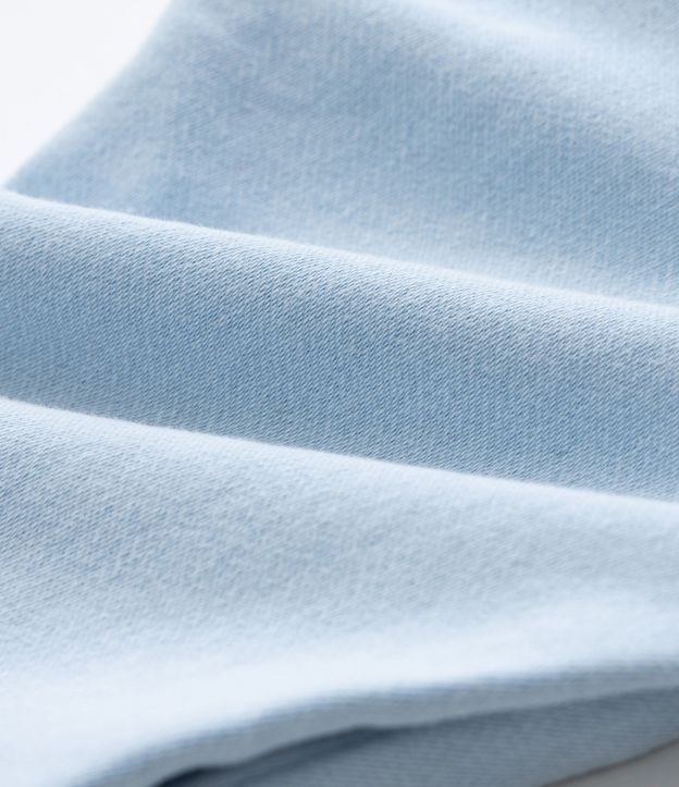 Pantalón Infantil en Jeans con Cintura Elástica y Moña – Talle 3 a 18 Meses 3