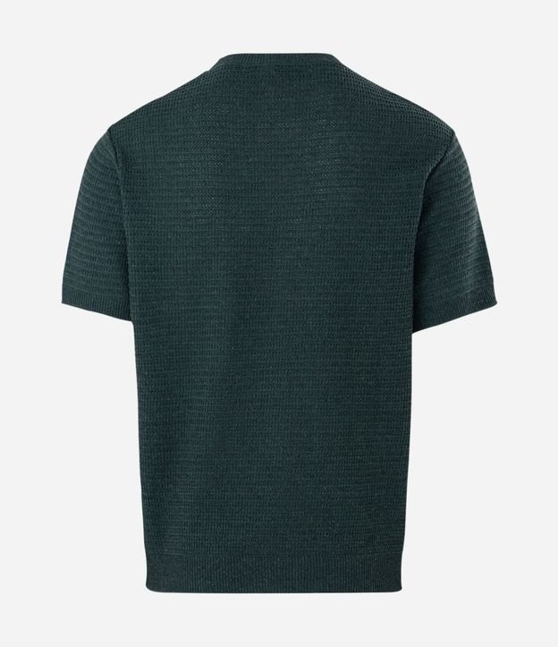Remera Manga Corta en Tricolina Texturizada 7