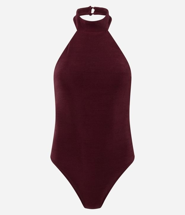 Body Halter en Rib con Cierre en el Cuello 5