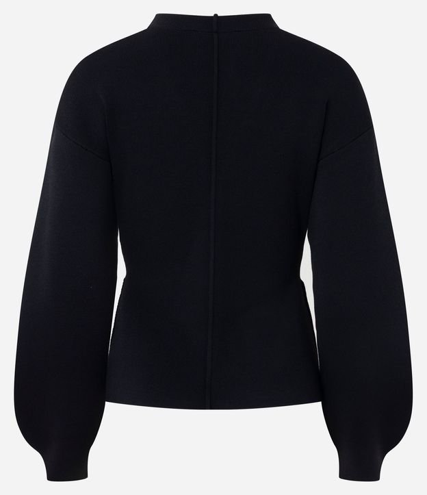 Cardigan Regular en Punto con Abotonado por Ganchos 7