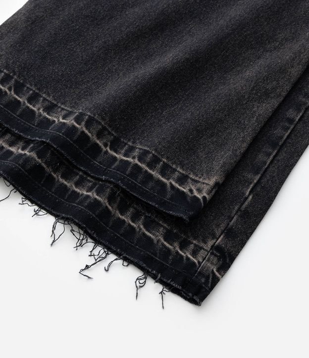Pantalón Super Baggy en Jeans con Terminación deshilachada 11