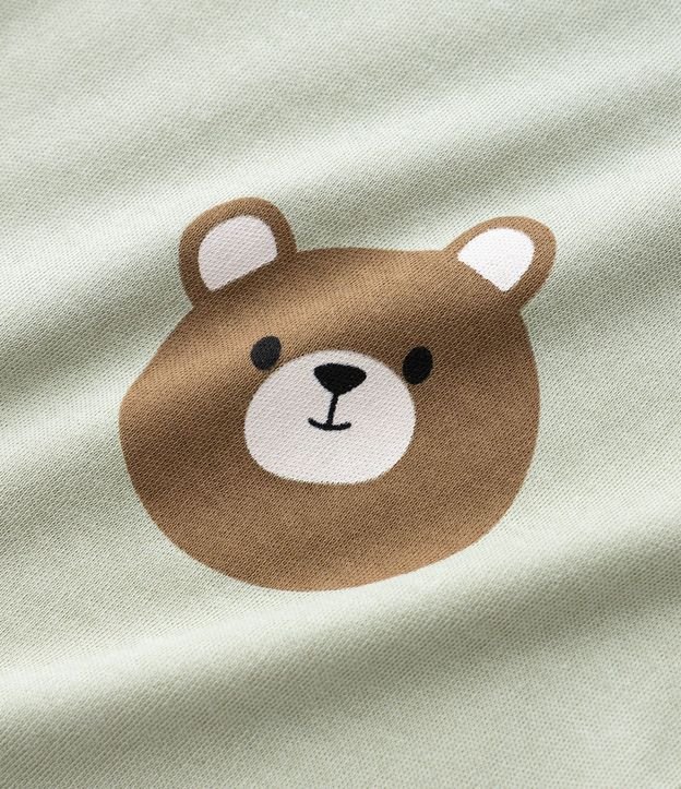 Kit 02 Bodies Infantil con Estampa de Oso – Talle 0 a 18 Meses 5