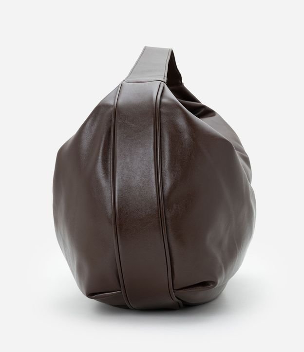 Cartera Hobo Glossy Grande en PU con Asa Ancha 4