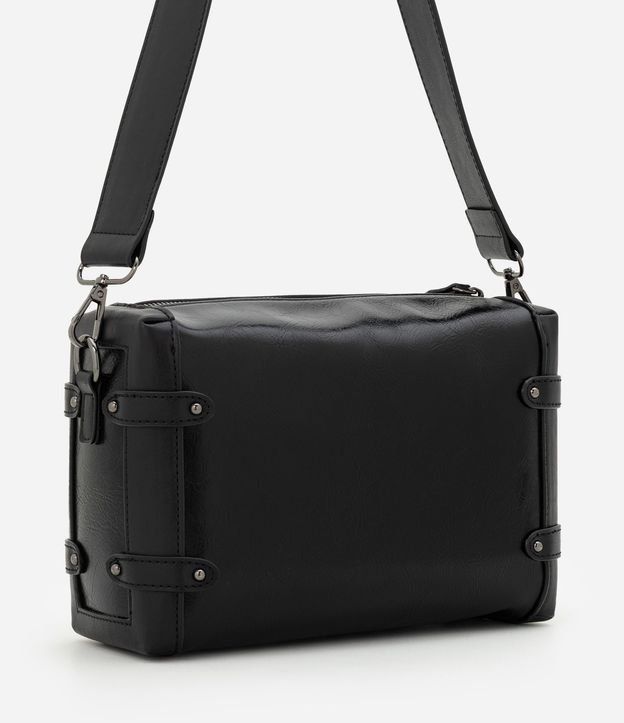 Cartera Shoulder Mediana en PU con Bretel Ancho 3