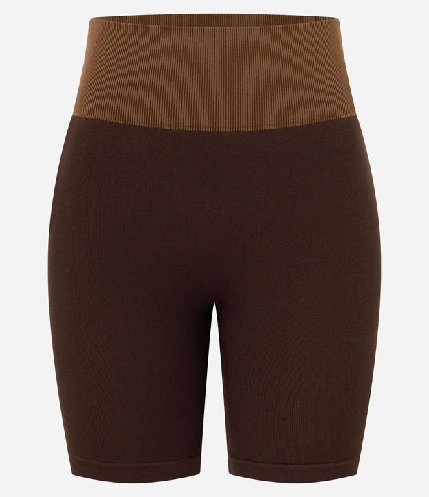 Bermuda Deportiva en Microfibra Seamless con Cintura Traspasado 5