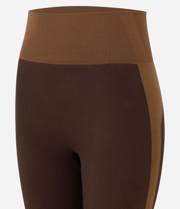 Pantalón Legging Deportiva en Microfibra con detalle Contrastante 6