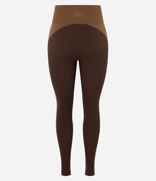 Pantalón Legging Deportiva en Microfibra con detalle Contrastante 7