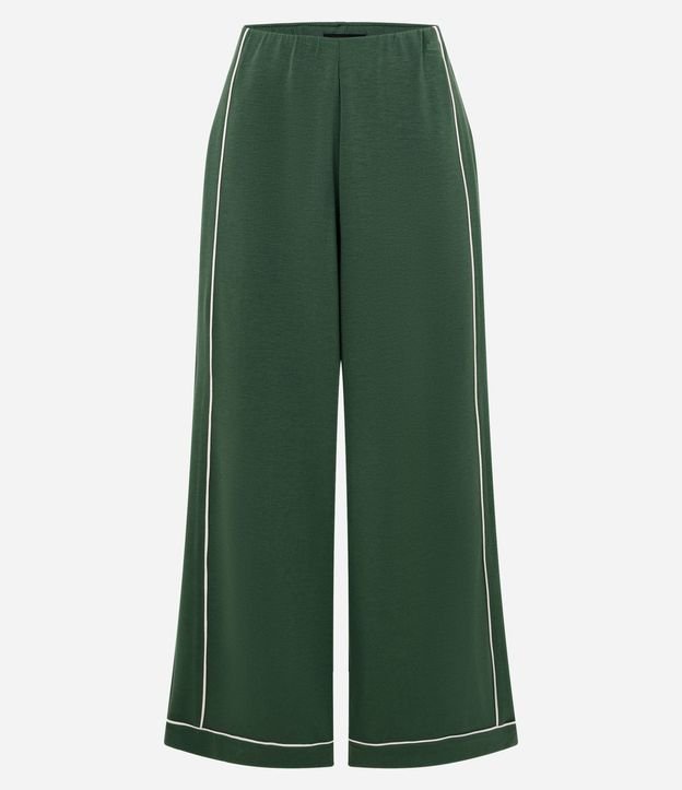 Pantalón Deportivo en Microfibra con Frisos Contrastante 6