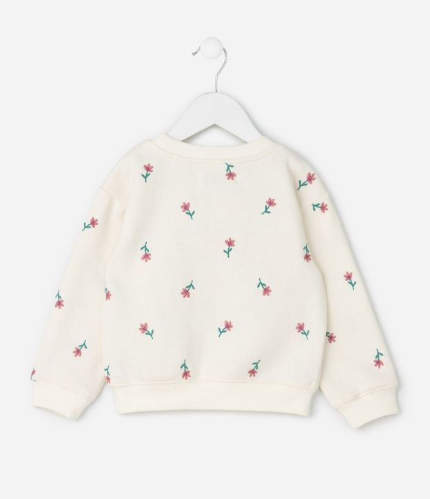 Conjunto Infantil en Algodón con Estampado Flores - 1 a 6 años 4
