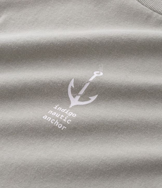 Remera Regular en Algodón con Estampado Náutica Áncora 8