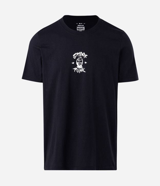 Remera Manga Corta en Algodón Spider-Man Punk