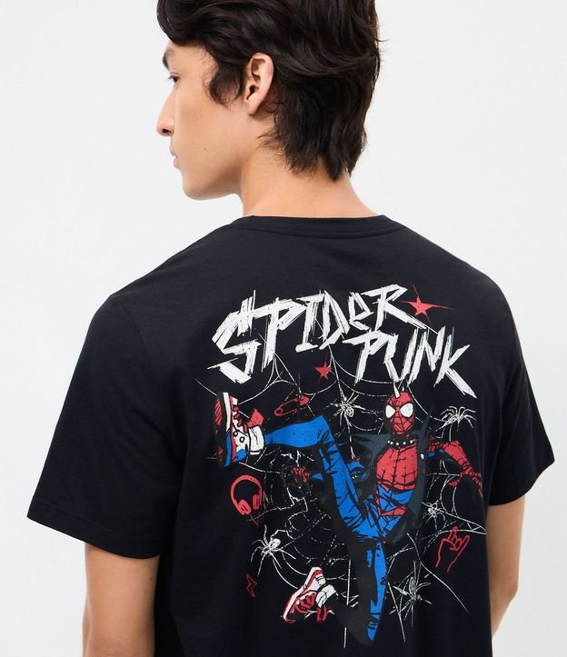 Remera Manga Corta en Algodón Spider-Man Punk 1