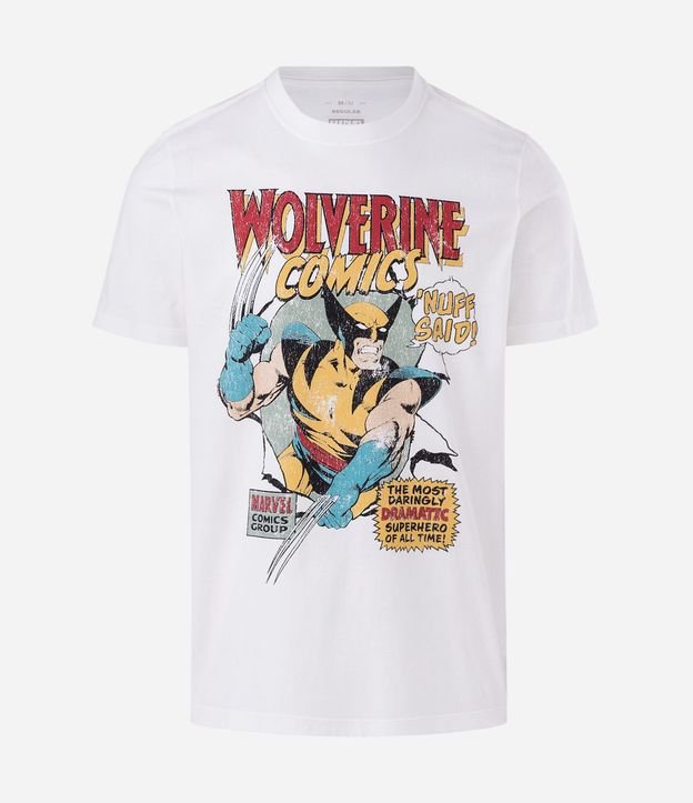 Remera Manga Corta en Algodón Wolverine Comics 5
