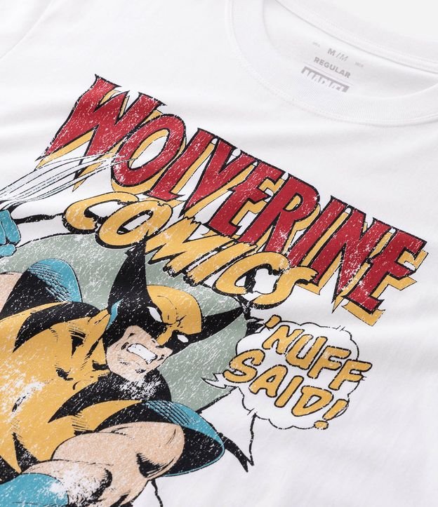 Remera Manga Corta en Algodón Wolverine Comics 10