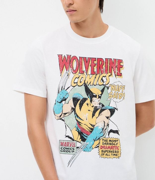 Remera Manga Corta en Algodón Wolverine Comics 4
