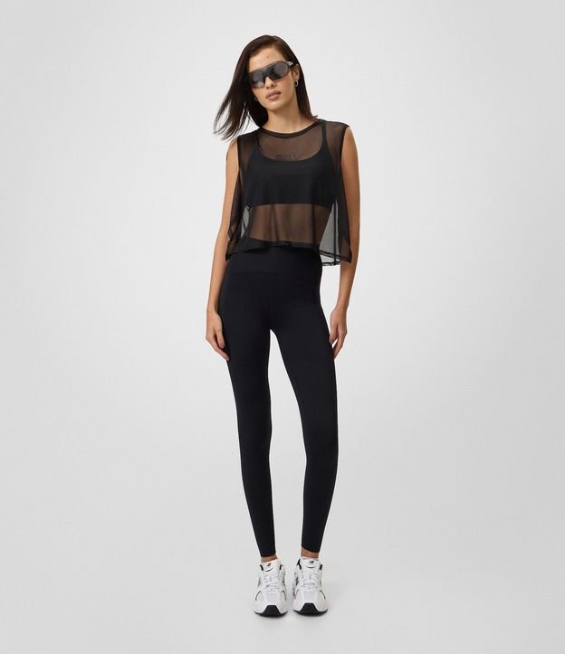 Pantalón Legging Deportiva en Microfibra