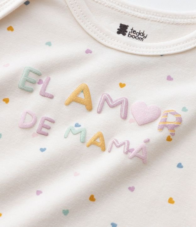 Body Infantil con Lettering El Amor de Mamá – Talle RN a 18 Meses 7