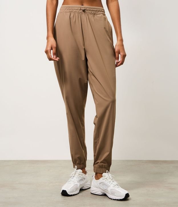Pantalón Jogger Deportiva en Microfibra con Ajuste no cintura 2
