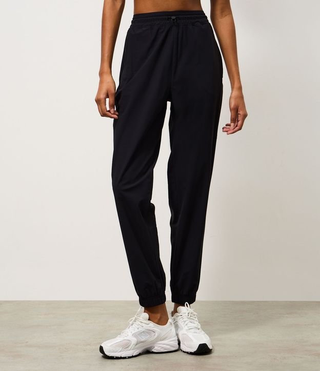 Pantalón Jogger Deportiva en Microfibra con Ajuste no cintura 2