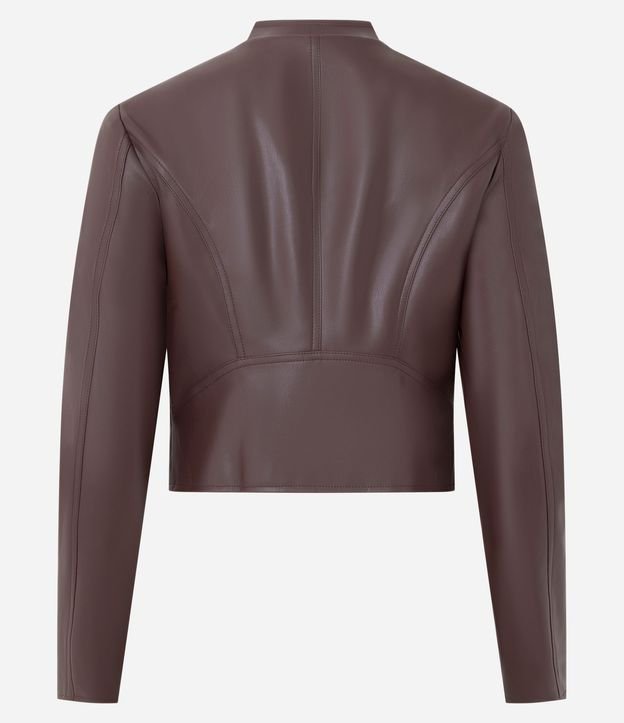 Campera Básica en Pu con Cierre Track 6