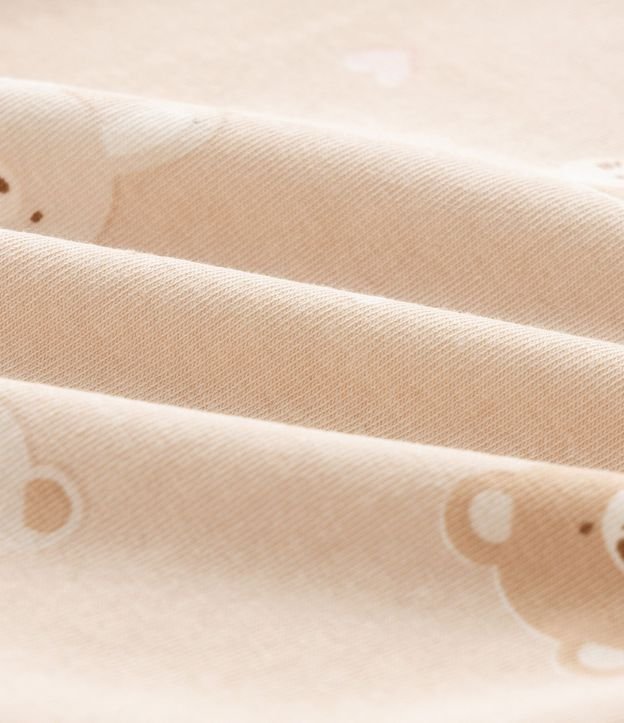 Body Infantil con Estampa de Osito y Corazones – Talle RN a 18 Meses 4