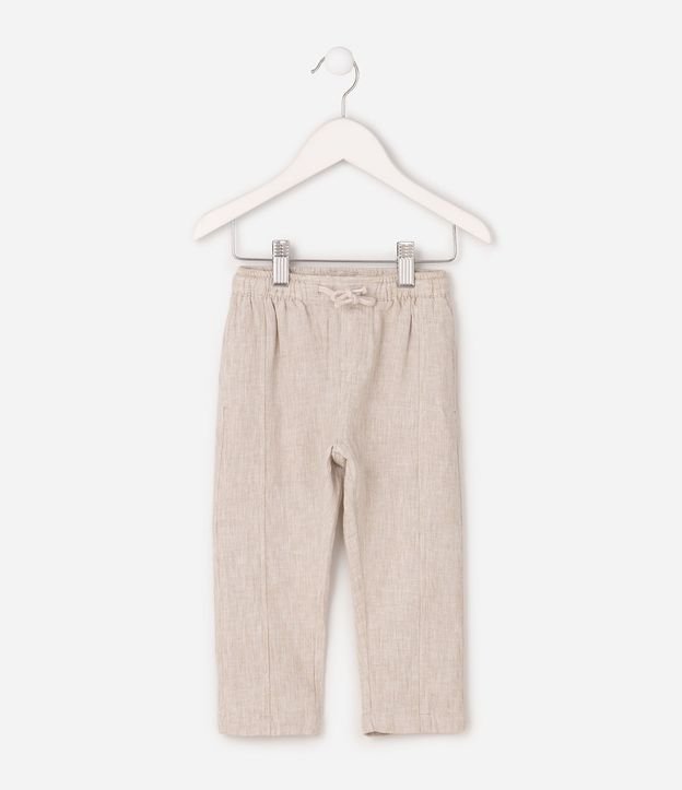 Pantalón Infantil con Cintura Elástica - Talle 1 a 6 años 2