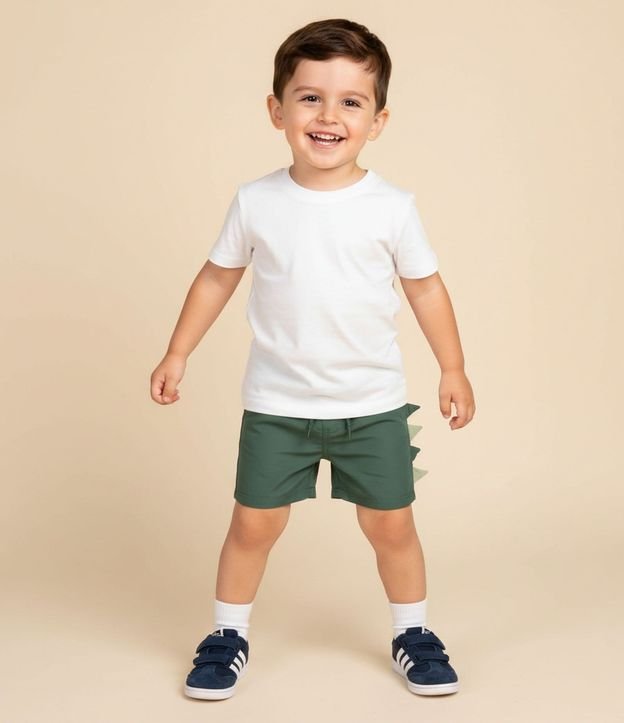 Bermuda Infantil de Baño con Detalle Interactivo – Talle 1 a 6 años