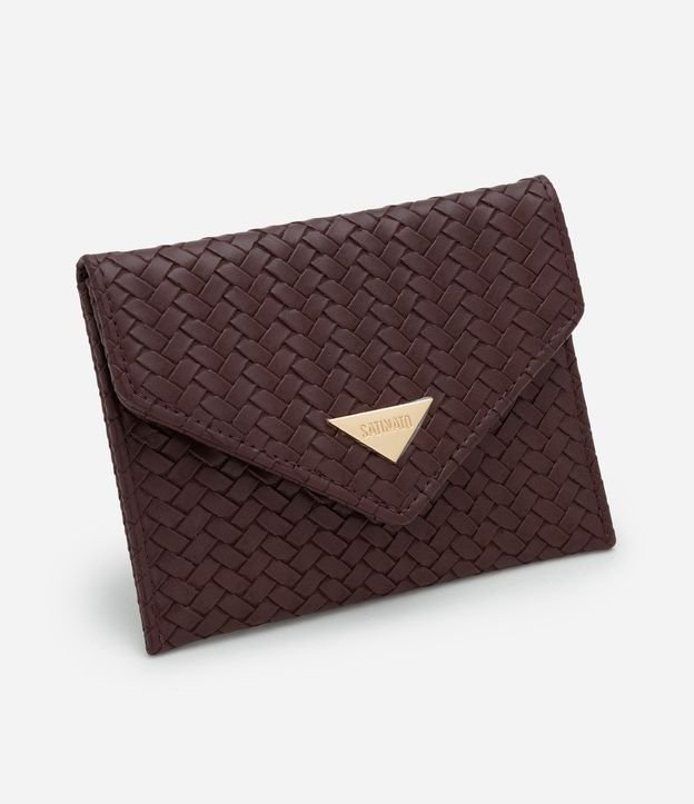 Billetera Sobre Pequeña con Textura Tressê