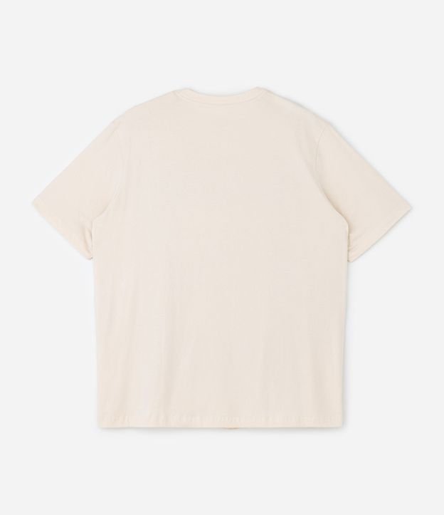 Remera Alargada con Estampa en Algodón Curve & Plus Size 6
