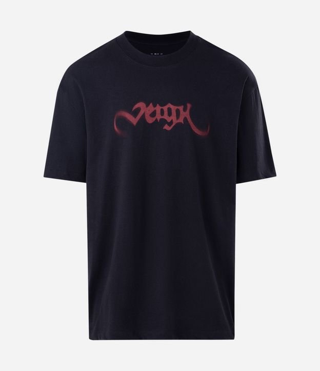 Remera Relaxed en Algodón con Estampa Veigh 8