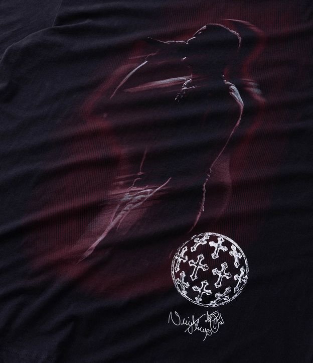 Remera Relaxed en Algodón con Estampa Veigh 12
