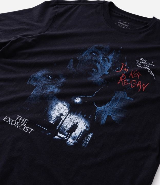 Remera Manga Corta en Algodón con Estampa de El Exorcista 8